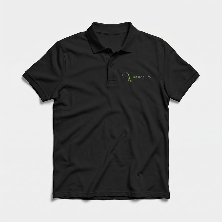 Tresacquiro polo, black
